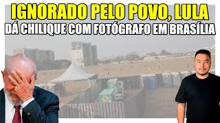 Vexame Ignorado pelo povo Lula dá chilique com fotógrafo em meio ao fracasso do evento em Brasília [upl. by Yrehcaz954]