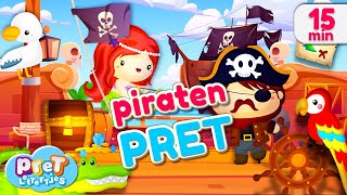 Peuter Piraten Pret 🦜  Woorden Leren met Pretlettertjes [upl. by Varney321]