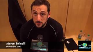 Marco Belinelli Popovich lallenatore più incredibile Obiettivo playoff con i 76ers [upl. by Eniale330]