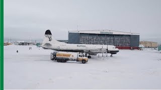 Yellowknife Keeping the coldest city in Canada moving  Shell Aviation [upl. by Ellinet]