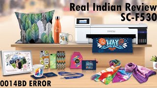 Sublimation Printer Epson SCF530 and T3130x… 0014BD Error… Sensor issue… Indian Review [upl. by Mariquilla]