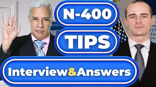 US Citizenship Naturalization Interview Actual Real Experience QuestionsAnswers Immigration N400 [upl. by Freemon]