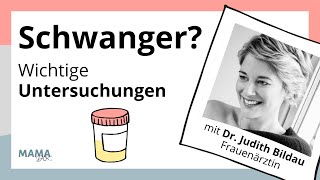 Untersuchungen in der Schwangerschaft Vom ToxoplasmoseTest bis zum Zuckertest  alles erklärt [upl. by Tim]