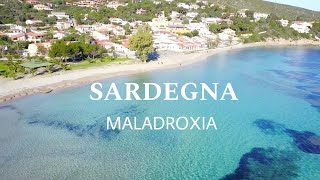 Sant Antioco spiaggia di Maladroxia Sardegna  4k [upl. by Ierdna]