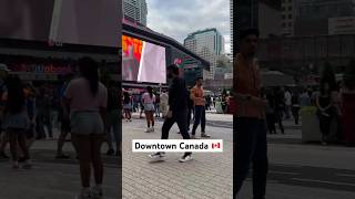 Downtown Toronto 🇨🇦 scotiabank arena canada viral yoyohoneysong karanaujla duet glory [upl. by Nymassej383]