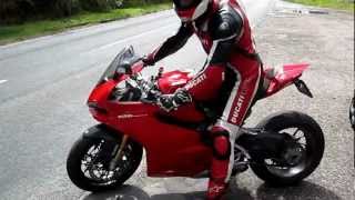 Ducati Panigale 1199 S sound fly by [upl. by Aelem63]