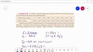 Rotherts MMF Method or Ampere Turn Method [upl. by Holtorf]