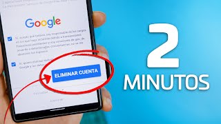 Cómo ELIMINAR cuenta de Google en 2024 [upl. by Lusa461]