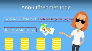 Annuitätenmethode  Dynamische Investitionsverfahren einfach erklärt [upl. by Enileda526]