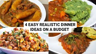 4 EASY DINNER IDEAS ON A BUDGET KENYAN MEALS IDEAS  SIMPLE MEALS [upl. by Dnumyar27]