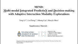 Multimodal Integrated PredictioN amp Decisionmaking with Adaptive Interaction Modality Explorations [upl. by Mali]