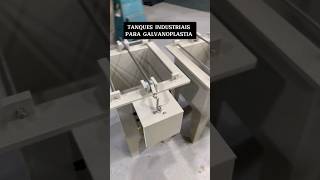 Tanques para galvanoplastia semijoias galvanoplastia cromo galvanização [upl. by Zoe310]