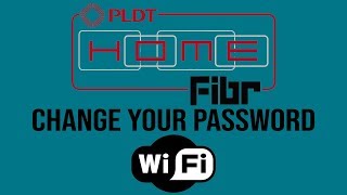 How to change your PLDT Home Fibr WiFi Password 2018 [upl. by Noxaj]