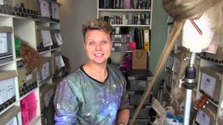 Wigs By VanityStraightening tutorial [upl. by Narruc]