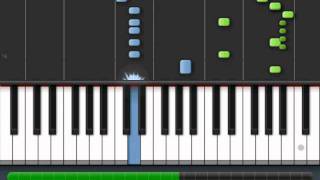 PIANO TUTORIALCalabria Destination Piano Synthesia [upl. by Atnas]