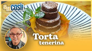 Torta tenerina  Si fa così  Chef BRUNO BARBIERI [upl. by Archaimbaud]