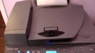 Lexmark X6170 Printer Review [upl. by Alves769]