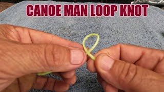 HOW TO TIE THE CANOE MAN LOOP KNOT [upl. by Selohcin382]