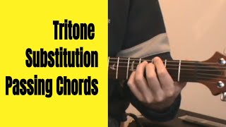 Tritone SubstitutionPassing Chords now wwwGianniChiarellocom [upl. by Wiatt75]