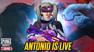 New Update 34 Is Here  Antonio is live PUBG mobile  get free uc  Custom Rooms [upl. by Liatnahs]