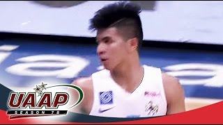 Pingoy to Ravena alleyoop layup  UAAP 78 [upl. by Ambrosi]