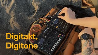 Elektron Digitakt  Digitone Jam × Sunset House × Lou [upl. by Ahsercal]