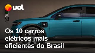 Carro elétrico que faz até 52 kml Inmetro divulga os carros elétricos mais eficientes do Brasil [upl. by Llertal]