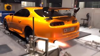 SUPRA DYNO COMPILATION Toyota Supra MK4 on Dyno Most of them are over 1000 HP Best Dyno Pulls [upl. by Stoller300]