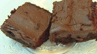 Bettys Perfect Chocolate Frosting for Brownies [upl. by Maleki]