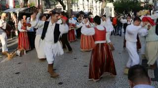 Baile Corrido  Grupo Folclore da Ponta Sol  Madeira Island Placa Central Funchal Baile do Monte [upl. by Annaehs]