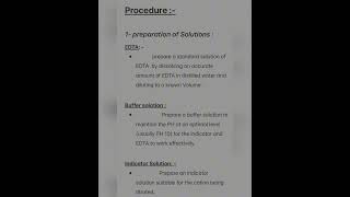 Complexometric titration  apparatus chemicals principle procedure calculation precaution [upl. by Fagan]