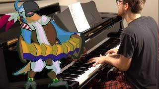 The Legend of Zelda BoTW  Kass Theme for Piano Solo [upl. by Wettam654]