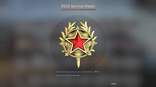 Getting 2020 Tier 6 Service Medal in CSGO [upl. by Henry]