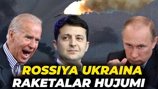 ROSSIYA RAKETALARINING UKRAINAGA HUJUMI URUSH VOQEALARI HAQIDA [upl. by Knudson]