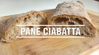 Ricetta Pane Ciabatta fatto in casa senza impastatrici [upl. by Dalli]