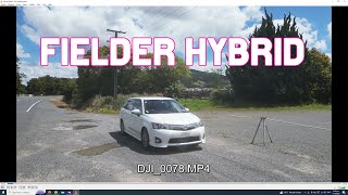 Toyota Fielder Hybrid  Quick Review  Overview of Infotainment [upl. by Lahpos998]