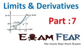 Maths Limits and Derivatives part 7 Limits of polynomial function CBSE class 11 Mathematics XI [upl. by Assylla]