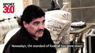 Diego Maradona on the Best Team Evermp4 [upl. by Nuahsal163]