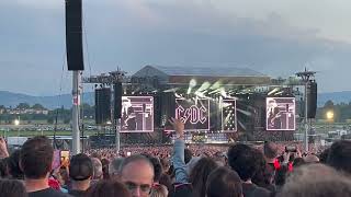 AcDc  Back in black Live alla RFC Arena Campovolo 2024 [upl. by Krysta870]