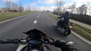 Yamaha MT07 amp MT03 660  Double Trouble [upl. by Stouffer175]