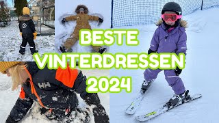 Beste vinterdressen for barn 2024 – Best i test budsjettvalg og premiumvalg [upl. by Aneehsyt]