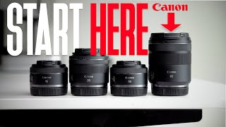 Canon RF Lens Starter Set HIgh Quality at a Low Cost [upl. by Balbinder]