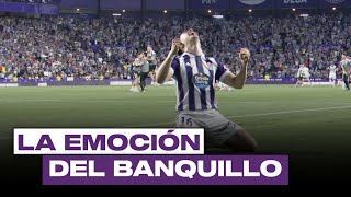 ASÍ VIVIÓ EL BANQUILLO EL ASCENSO DEL REAL VALLADOLID  POV [upl. by Neirad]