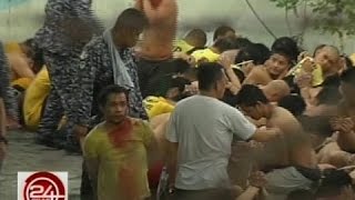 Makati City Jail Inmates na nagnoise barrage hinampas at binomba ng tubig para awatin [upl. by Diane-Marie311]