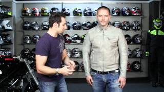 Roland Sands Ronin Leather Jacket Review at RevZillacom [upl. by Muhammad648]