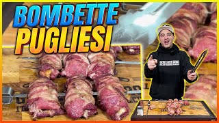 Ricetta Bombette Pugliesi BBQ  Variante Barbecue Grigliare Duro [upl. by Eilsel]