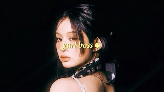 ° ♡ Gurl boss ☾✩ ➵ I can and I will Watch me 나쁜 여자 kpop study booster playlist [upl. by Igal]