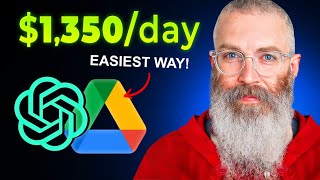 Earn 1350Day with ChatGPT amp Google Drive for FREE [upl. by Jer]