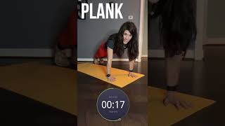 Take a 30 Second Plank Break shorts [upl. by Ahilam]