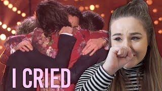 ONE DIRECTION LAST EVER PERFORMANCE REACTION [upl. by Anica]